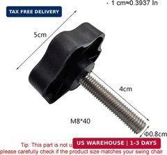 Garden Swing Plastic Fittings (Type 3) for RUS4860 Pinehurst Two Seater Swing(1P