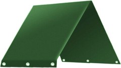 Easy Installation Swing Set Roof Canopy 52×90 Inches – Green Outdoor Shade Cover