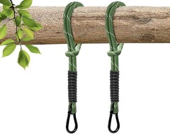 Heavy-Duty Tree Swing Ropes, 21” Hammock Strap Kit – 2 Pack