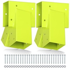 A-Frame Swing Set Brackets – 2 Heavy-Duty Brackets with Mounting Hardware