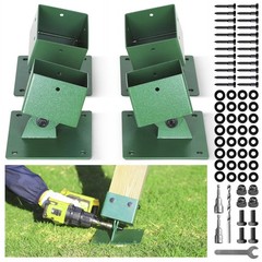 201 Stainles Steel Swing Set Anchor Leveling Kit Swing Set Leveling Base Bracket