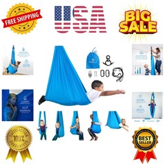 Sensory Swing for Kids & Adults – Holds 300lbs, Indoor Outdoor Sensory Swing …