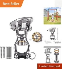 Silent Swing Hanger Heavy Duty Swing Hook Swivel Bearing Hanging Hardware for…