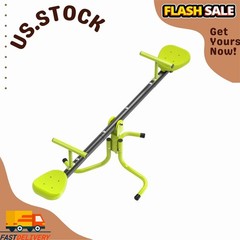 360° Swivel Seesaw for Kids Ages 3-6 – Indoor & Outdoor Teeter Totter