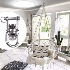 Swing Swivel with 2 Bearing, 360° Rotation, 770LB Capacity, Safest Rotational De