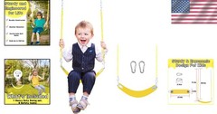 Luxury Playground Swing Set with 250 lbs Capacity – Perfect for Family Fun