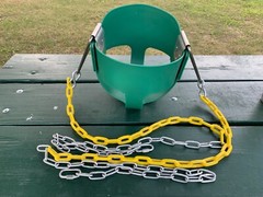 SAFARI SWING Toddler Swing Seat 2-5 YEARS Residential Made in USA $14.99 SHIP