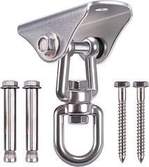 Stainless Steel Swing Hanger Heavy Duty Ceiling Swing Mount Free Swivel Swing Ho