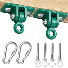 2400 lb Capacity Heavy Duty Swing Hangers for Wooden Sets Playground Porch In…