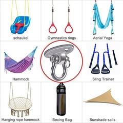 Stainless Steel Swing Hanger – 2000 LB Capacity with Easy Install Screws