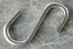 20 Piece Zinc Plated 5/16 S-Hooks swing-set hardware swing accessories strong