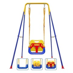 Toddler Swing 3 in 1 Swing Set Backyard Baby Outdoor