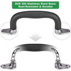 Black Playground Safety Handles, Non-Slip Playground Grab Handles, Durable