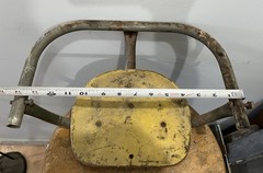 Vintage Metal Swingset Swing Seat Yellow Rare!