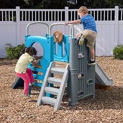 Step2 Scout & Slide Kids Outdoor Playset, Backyard Playground Set, Climber