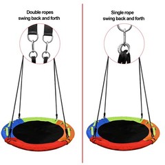 Tree Swing,Saucer Flying Swing 40 Inch for Kids,900D Oxford Waterproof, 900lb…