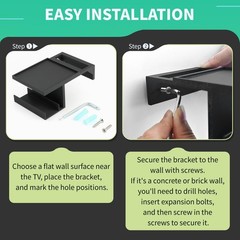 Wall-Mount Shelf for Nex Playground Console and Remote,Easy to Install Stand