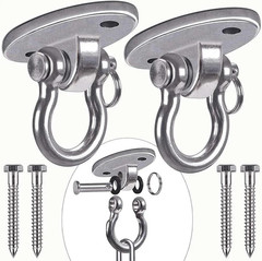 2Pack Heavy Duty Swing Hanger 180° Ceiling Swing Mount 1000 LBS Capacity Heavy B
