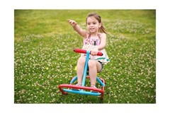 Kids Rocking Horse Rocking Chair Seesaw: Safe Home Playground Backyard Equipm…