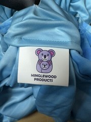 MINGLEWOOD Sensory Swing Bundle – 360° Swivel Hanger – BLUE w/ Stuffed Animal