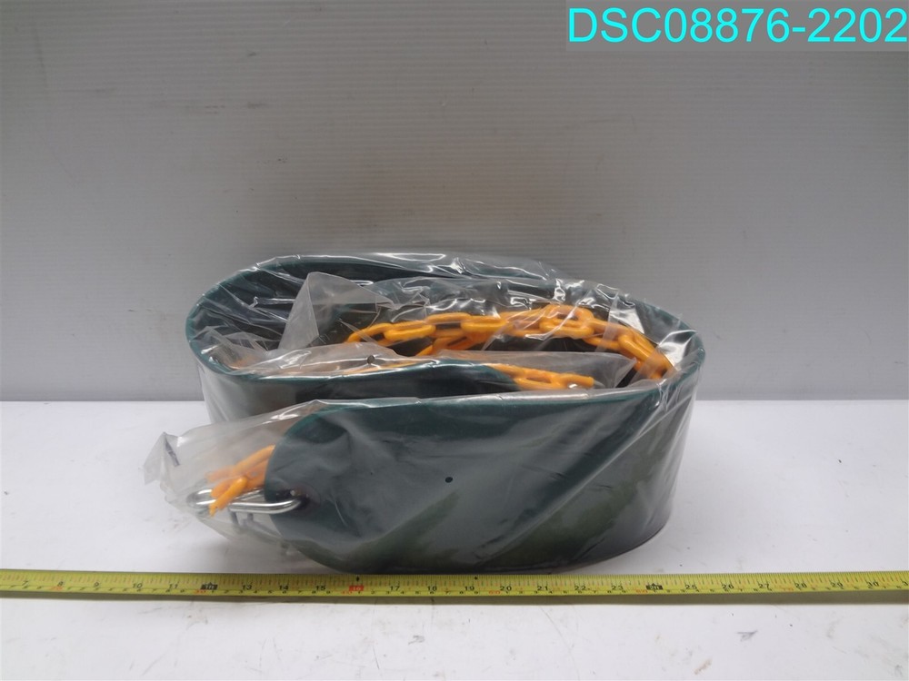 QTY=2 PCS: Swings for Swing Set Heavy Duty Parts, Chain & Seat Green, Standard
