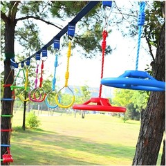 Ninja Rings Monkey Bars Swing Trapeze Bar Playground Swingset Rings Ninja Cou…