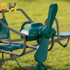 Playground Equipment Airplane Teeter Totter Outdoor Kids Backyard Play See Saw