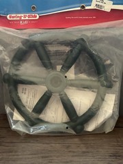 Pirate Ship Boat Wheel 12 Inch Swing N Slide Playground Playset Sailing Play New
