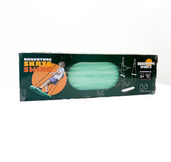 Adventure Skate Swing (Green) – 250 lb Capacity – New, Damaged Packaging