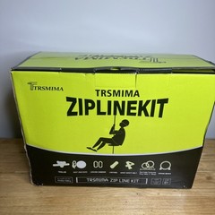 TT TRSMIMA 100 ft /120 ft /150 ft/180ft Zip Line Kit for Kids | Open Box