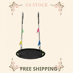 48 inch Tree Swing, Larger Saucer Flying Swing for Whole Family