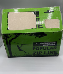 Zip Line Kit 98FT, For Kids and Adults, Included Swing Seat