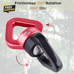 30 Kn Tree Swing Swivel Spinner, Safest Rotational Climbing Rope Devices