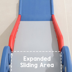 Toddler Indoor Slide for 0 To 3 Years Old Easy Assembly Dinosaur Shape Foldable