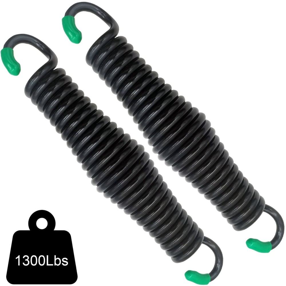 Porch Swing Springs Heavy Duty – Pack of 2 Hammock Chair Spring 1300Lbs, Hang…