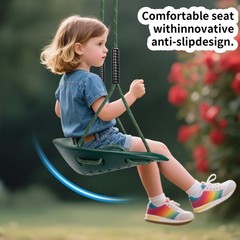 Heavy Duty Swing Seat, 550LBS Capacity Outdoor Swing Seat for Adults & Kids，G…