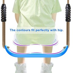 Non-Slip Plastic Swing Seat, Heavy Duty Tree Swing Set with Adjustable Rope &…