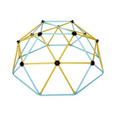 VEVOR Climbing Dome 6FT Geometric Dome Climber Jungle Gym for Kids 3-9 Years