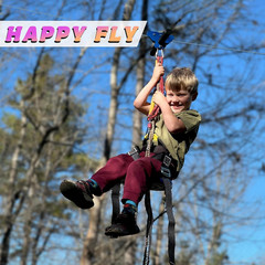 Zipline for Kids and Adult, Zip Line Kits for Backyard with Stainless Steel Spri