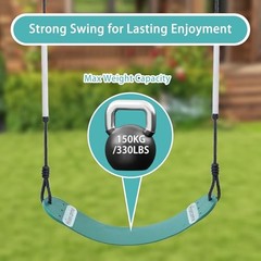 2 pcs Heavy Duty Swing Seat Support 330lb，Suitable for Backyard, Garden,