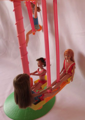 Vintage Mattel Barbie 1971 Skipper Swing-A-Rounder Gym HTF Rare Complete