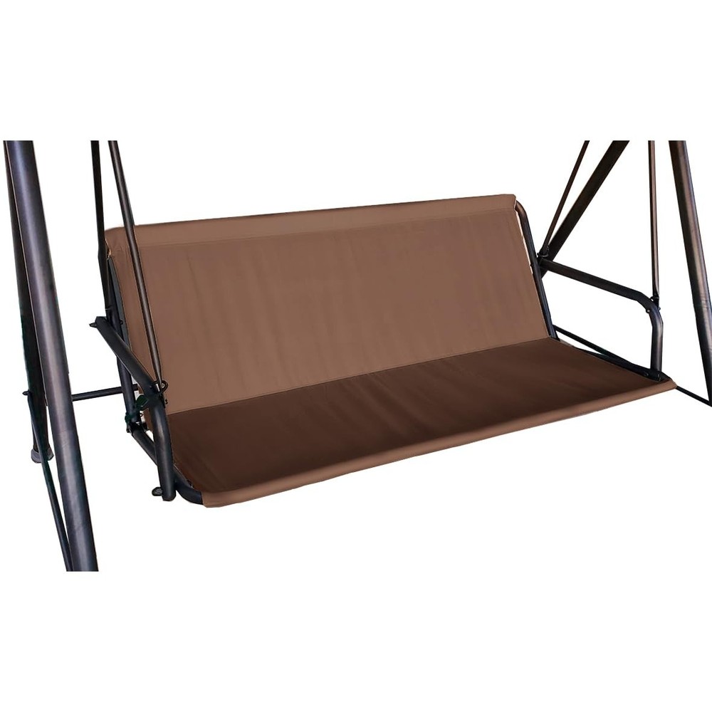 Patio Swing Seat Cover 600D Heavy Duty Swing Cushion Cover Outdoor Swing Seat…