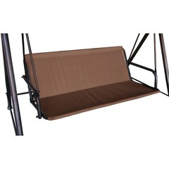 Patio Swing Seat Cover 600D Heavy Duty Swing Cushion Cover Outdoor Swing Seat…