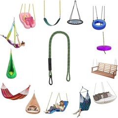 Heavy-Duty Tree Swing Ropes, 21” Hammock Strap Kit – 2 Pack