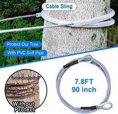 Zip line Kits for Backyard, Zip Lines for Kid and Adult, Included Swing Seat,…
