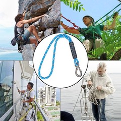 39” Tree Swing Rope with Stainless Steel Hook – 2500LB Load Capacity