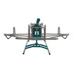 Lifetime Ace Flyer 90135 Earth Tone Airplane Teeter Totter Double Play Seesaw
