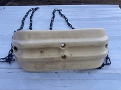 Vintage Plastic Swing Set Seat with Chains