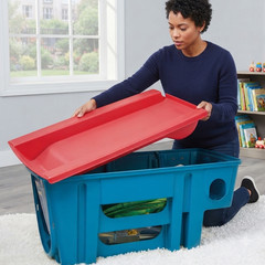 Little Tikes Easy Store Slide & Explore, Indoor Outdoor Climber Playset