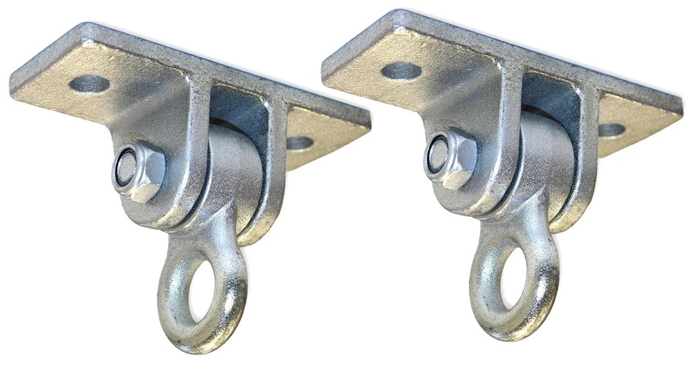 Heavy Duty Swing Hangers â€“ One Pair Galvanized Steel Mounts for Wooden Beam…